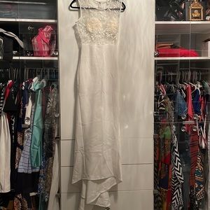 Ivory wedding or special occasion dress